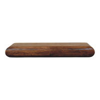 KONSOLENTISCH mit Amber-Eichen-Finish, 2 Schubladen, braun - Braun, Holz (90/12/32cm) - Artisan Furniture