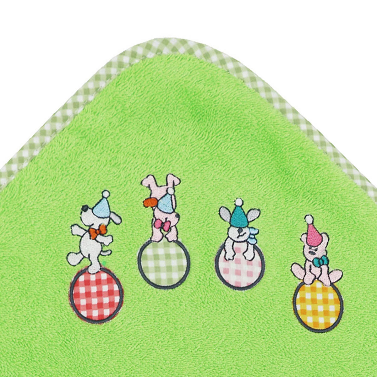 HANDTÜCHER, 100x100 cm, 100% Baumwolle, Grün - Hellgrün, Textil (100/100cm) - Zollner