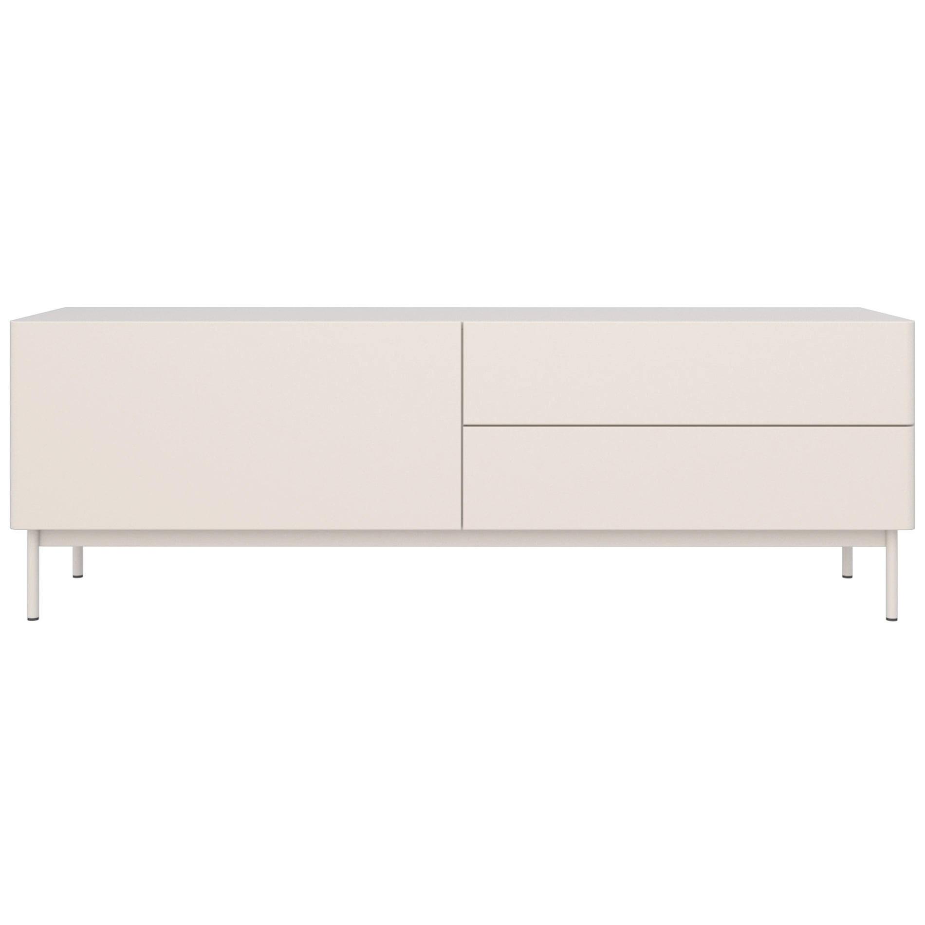 TV-LOWBOARD Olio KASCHMIR 160 CM - Kaschmir, Holzwerkstoff/Metall (160/52/38.6cm) - Selsey