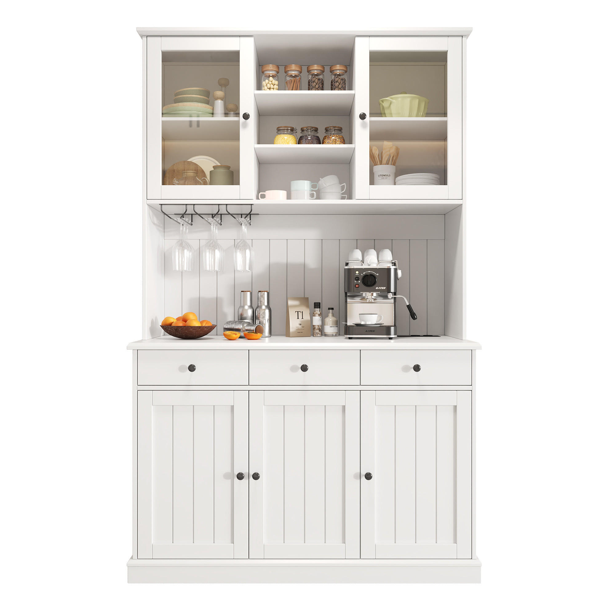 Ivmeu Buffetschrank Weiß 120x191x40 cm