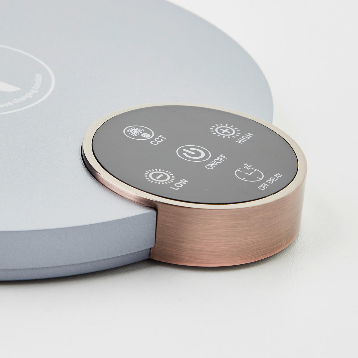 TISCHLEUCHTE Officehero Grau 18,7/51,8/40 cm - Grau, Metall (18.7/51.8/40cm) - Brilliant