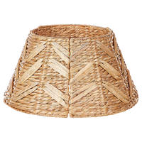 WEIHNACHTSBAUMKRAGEN 27 cm Naturfarben Sapin - Naturfarben, Naturmaterialen (27cm) - Beliani