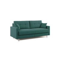 SCHLAFSOFA Megan - Grün, Textil (168/97/96cm) - Divani.store