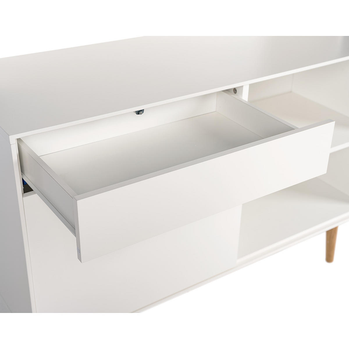 KÜCHENSCHRANK - Weiß, Holz/Holzwerkstoff (120/119/45cm) - home24