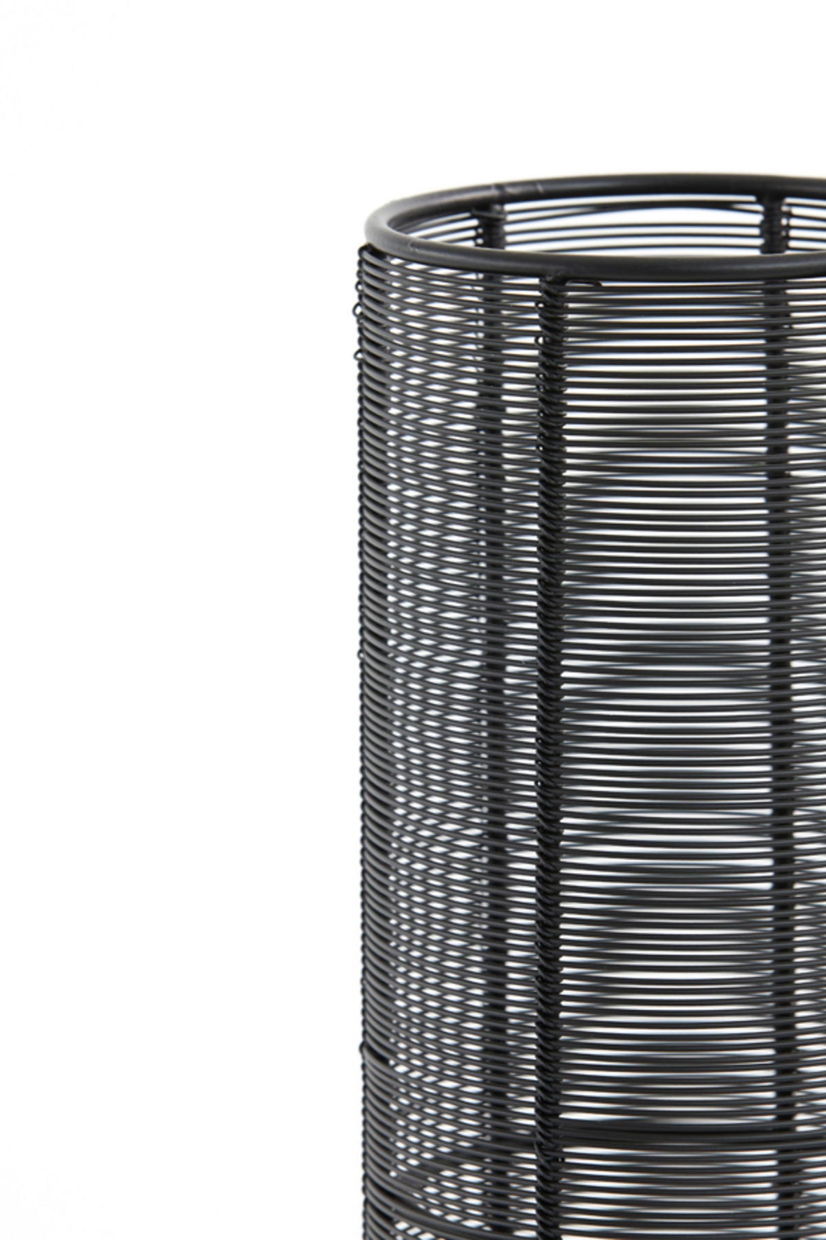 TISCHLAMPE Lezuza Schwarz Ø13,5/49,5 cm - Schwarz, Metall (13.5/13.5/49.5cm) - Light & Living