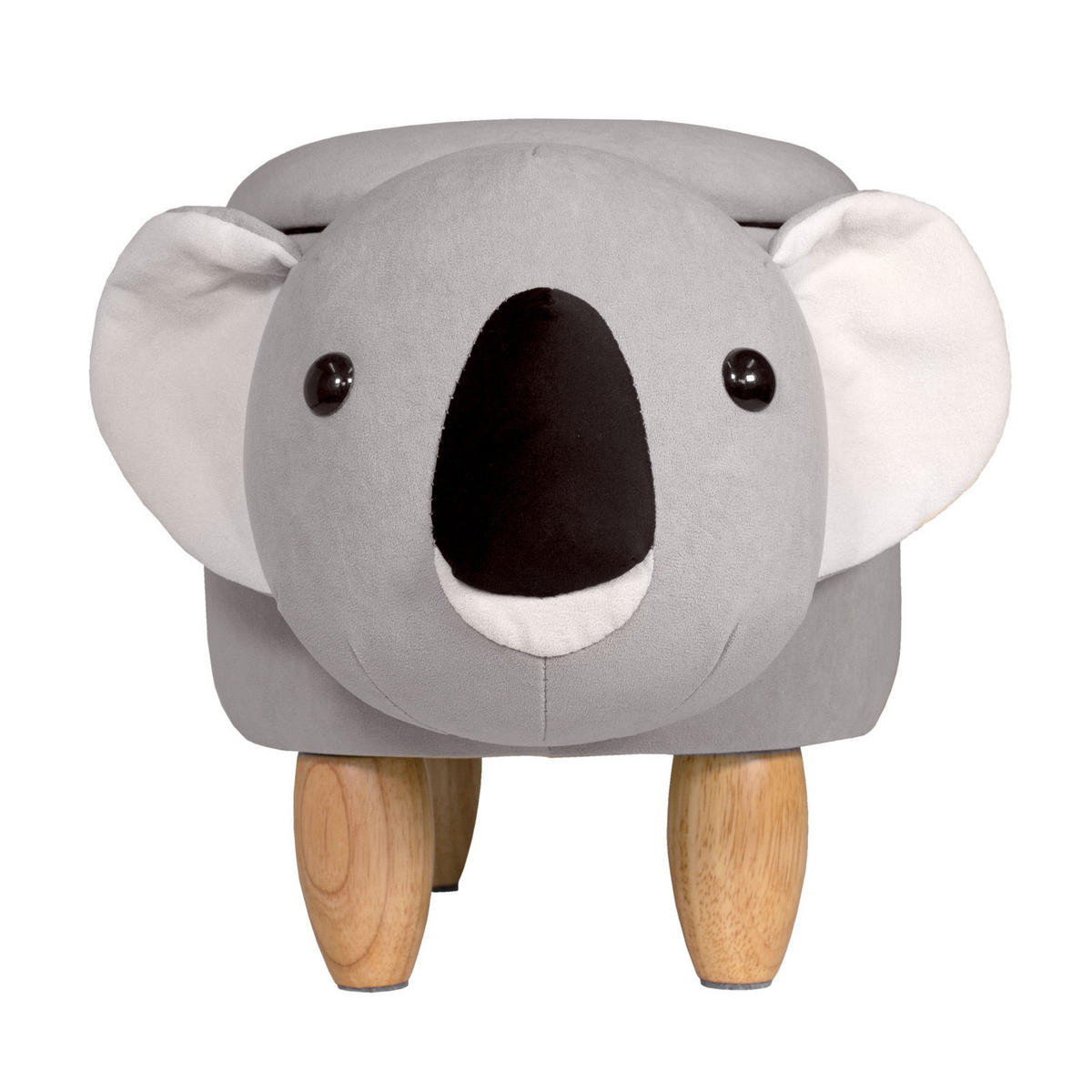 TIERHOCKER Koala - Hellgrau/Grau, Textil (32/37/57cm) - SVITA