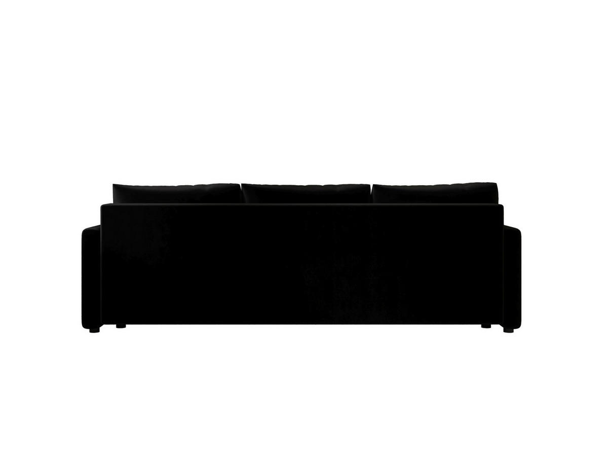 SOFA MOS mit Schlaffunktion ITAKA 15 mit Stauraum - Schwarz, Textil (84/72/220cm) - Bedante