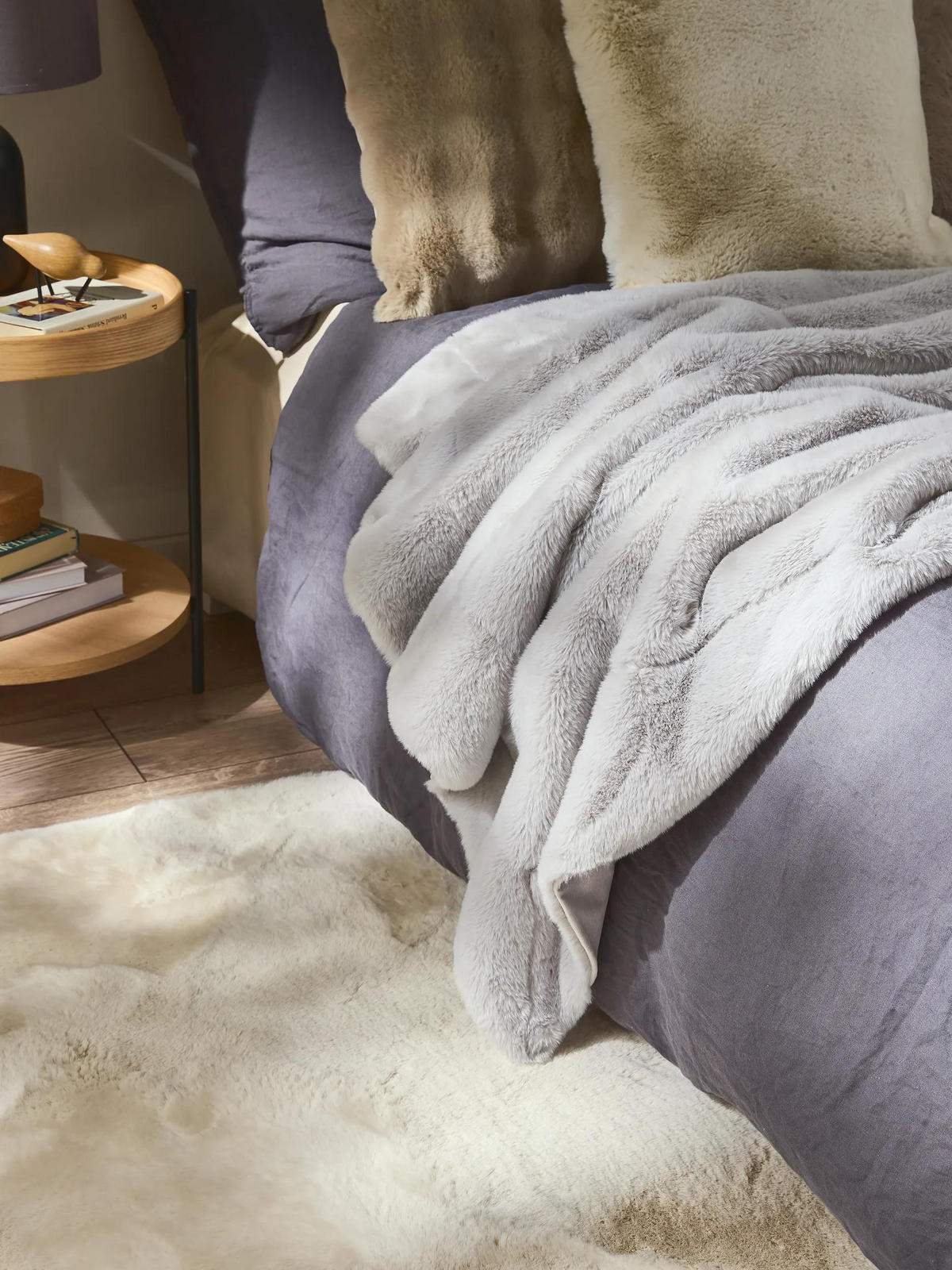 KUSCHELDECKE Dave Grau 150x200 cm - Grau, Textil (150/200cm) - benuta Nest