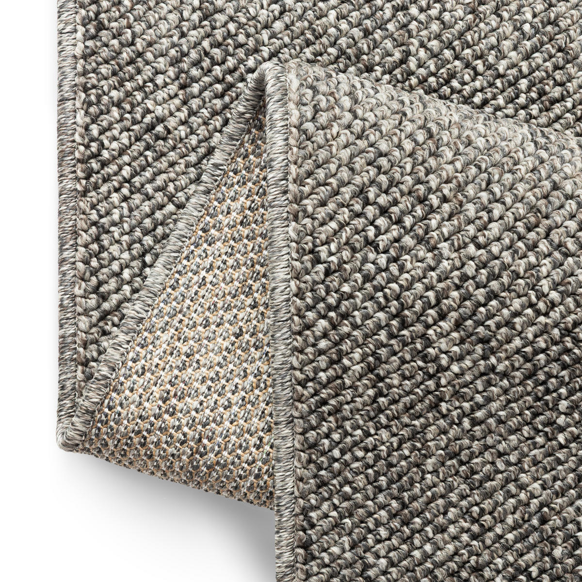 TEPPICH CALMA grau modern 140/200 cm - Grau, Textil (140/200cm) - Tapiso