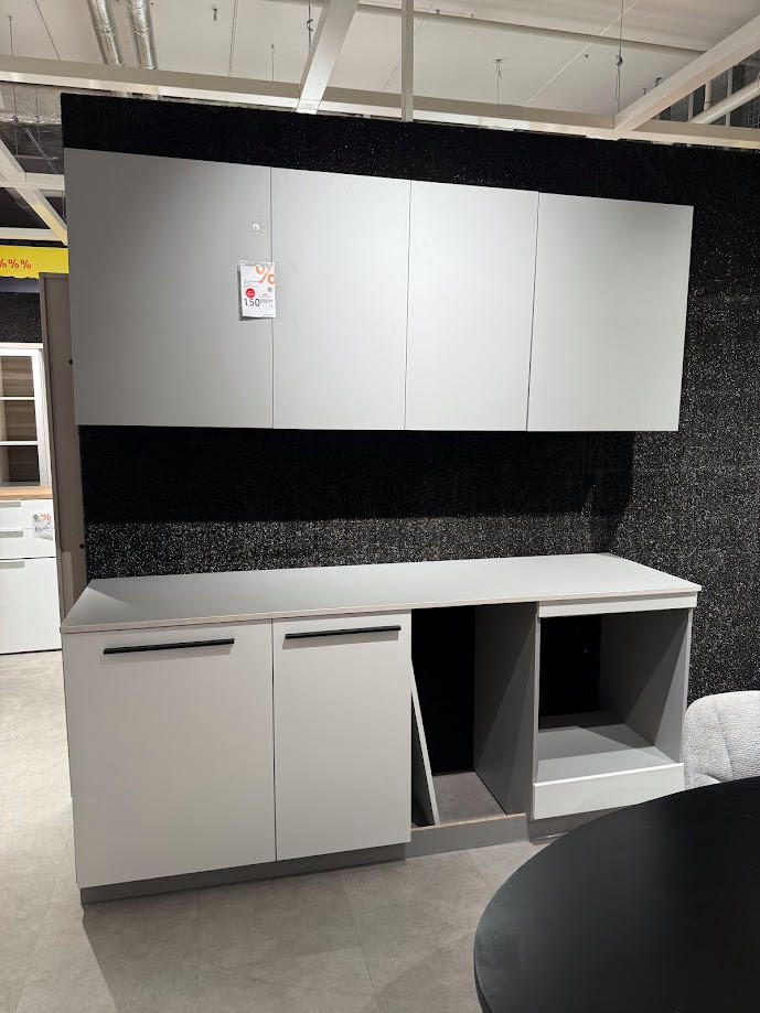 KONYHABLOKK GÉPEK NÉLKÜL MILINO SMALL-AW/CHG-BUDAÖRS OUTLET - Venda