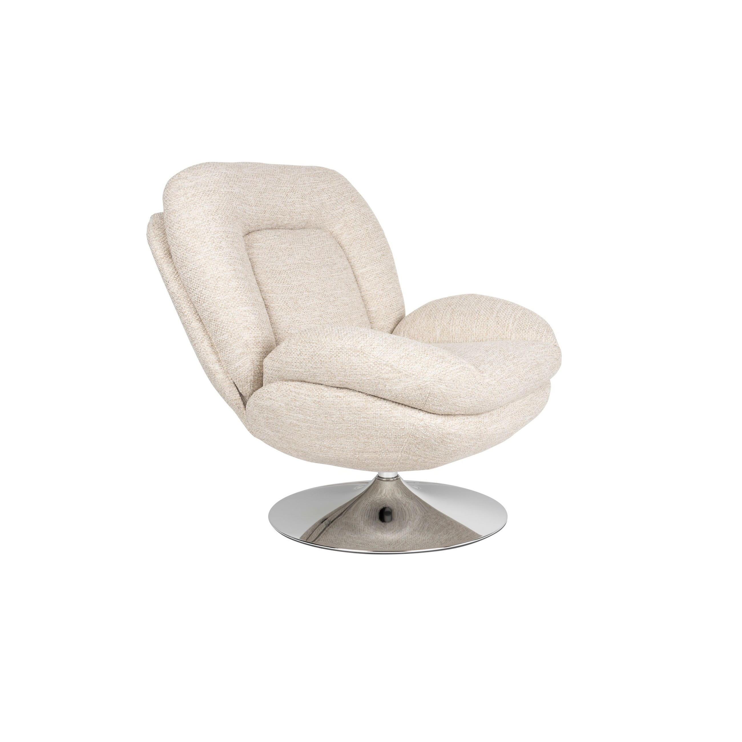 SESSEL Romy Taupe Grau - Taupe/Grau, Kunststoff (80/86/94cm) - Housecraft Living