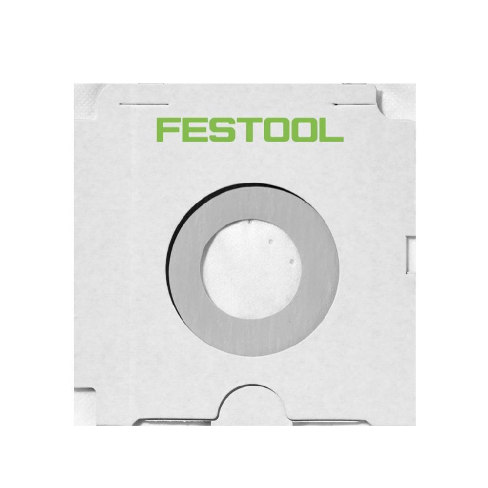 FESTOOL SELFCLEAN Filtersack SC FIS-CT 36/5 für CT 36 Absaugmobil 5 Stück ( 496186 ) - Multicolor, Kunststoff (29/265/9cm) - Festool