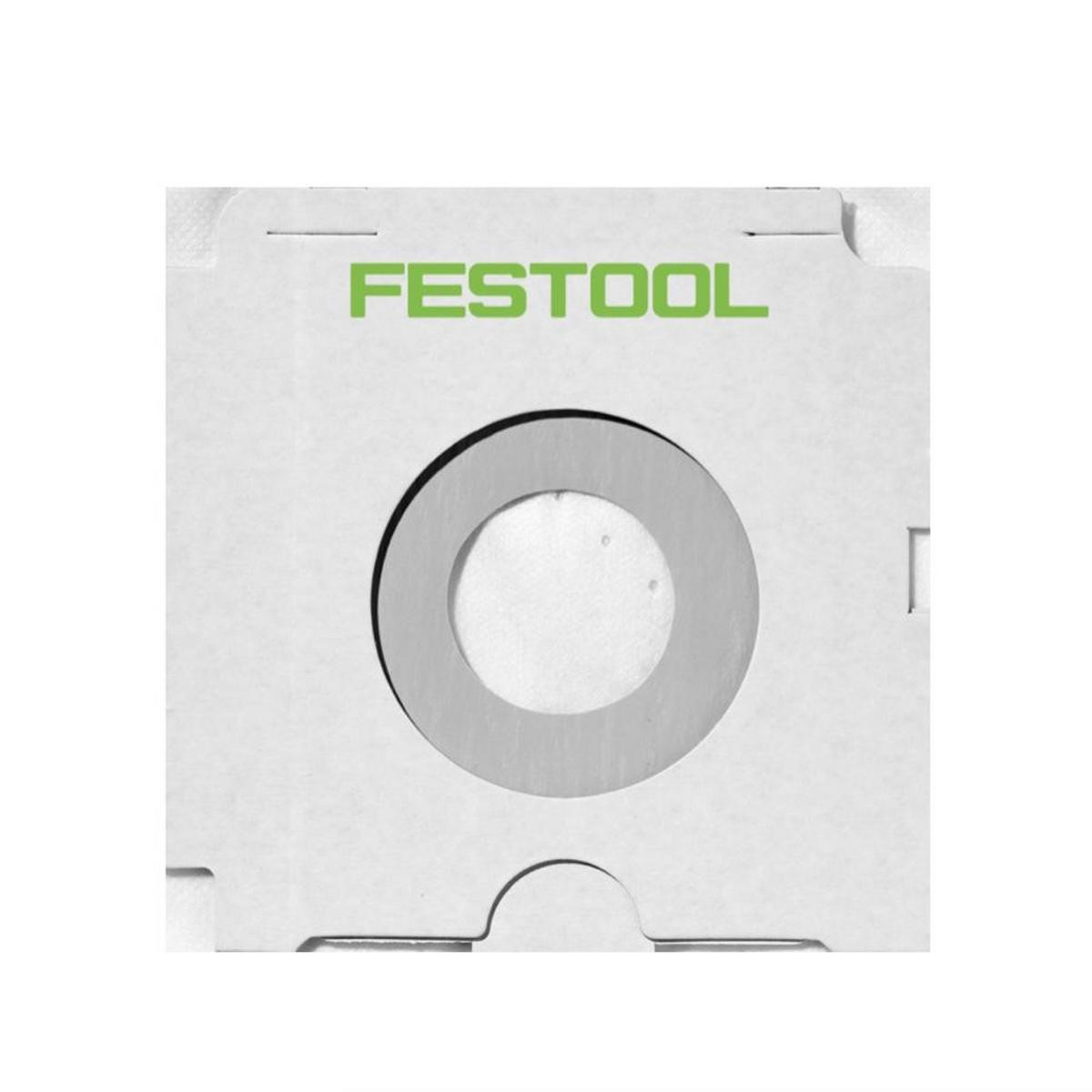 FESTOOL SELFCLEAN Filtersack SC FIS-CT 36/5 für CT 36 Absaugmobil 5 Stück ( 496186 ) - Multicolor, Kunststoff (29/265/9cm) - Festool