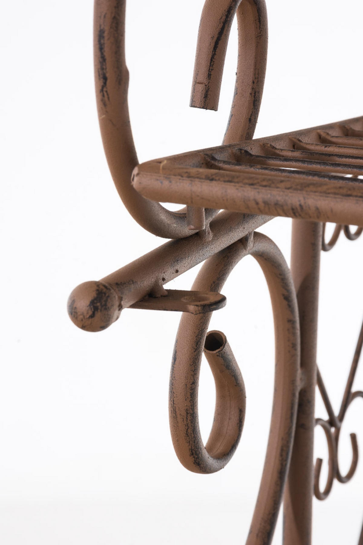 STANDREGAL Anton antik braun - Braun, Metall (61/153/33cm) - TPFGarden