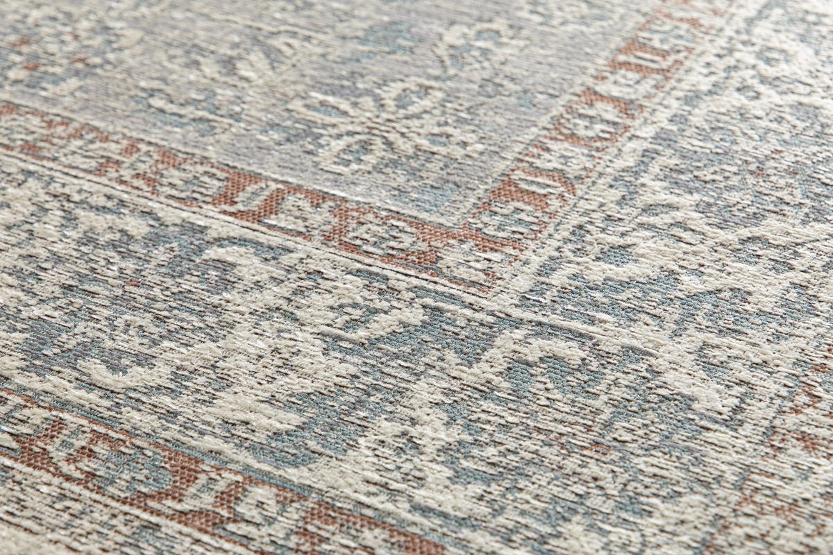 TEPPICH aus recycelten Fasern im Designstil blau - Blau, Textil (160/230cm) - AFK Living
