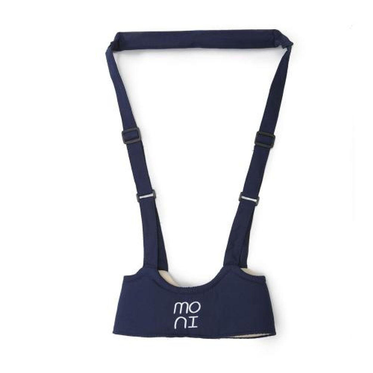 LAUFLERNHILFE Walky BW001 blau Laufleine, Laufhilfe, Sicherheitsgurt verstellbar - Blau, Textil (20/3/30cm) - Moni