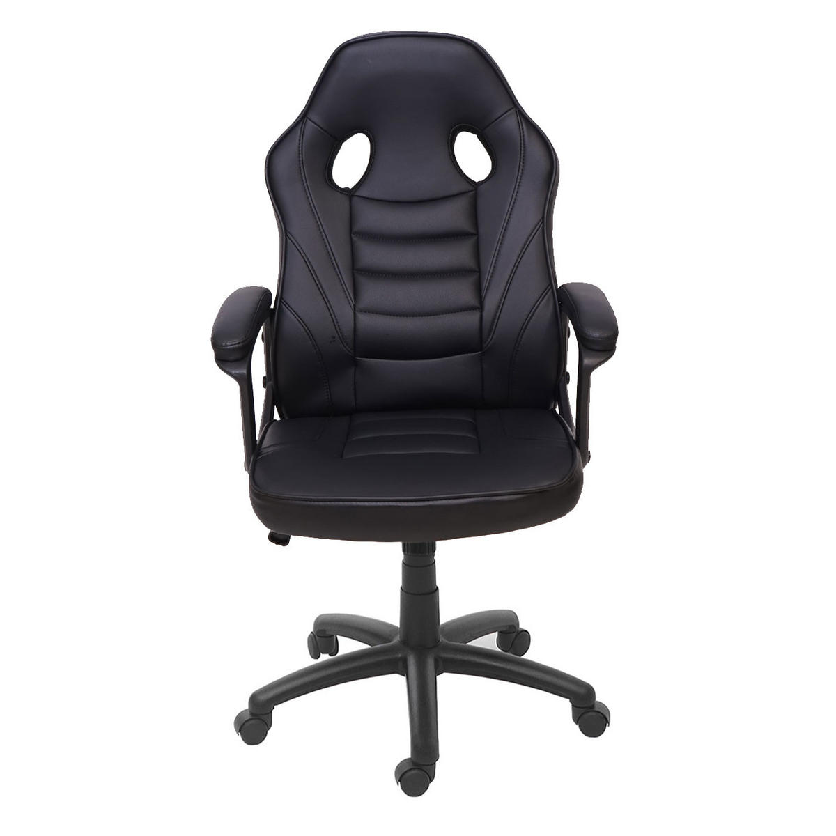 BÜROSTUHL Schwarz - Schwarz, Textil (63/119/64cm) - MCW
