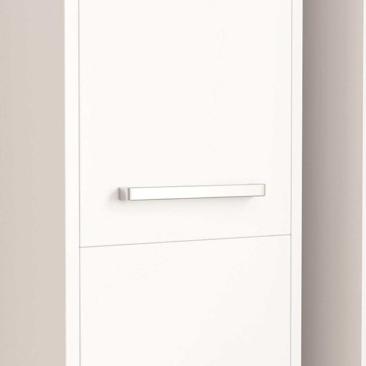 SCHRANK weiß 30/170/30 - Weiß, Holzwerkstoff (30/170/30cm)