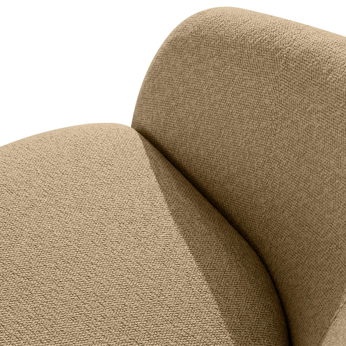 GARTENMÖBELSET SOLIS Gartenlounge-Set, warm beige/weiß - Beige, Textil/Metall - KONSIMO®