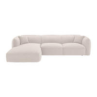 SCHLAFSOFA - 5 Personen - stoff - beige Camilio - Beige, Textil (274/74/174cm) - Vente-Unique
