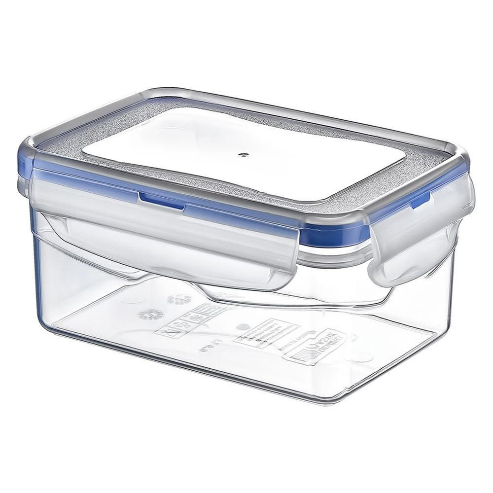 LEBENSMITTELBEHÄLTER Clip-Verschluss 700 ml Transparent - Transparent, Kunststoff (10/8.5/14cm) - Orion 