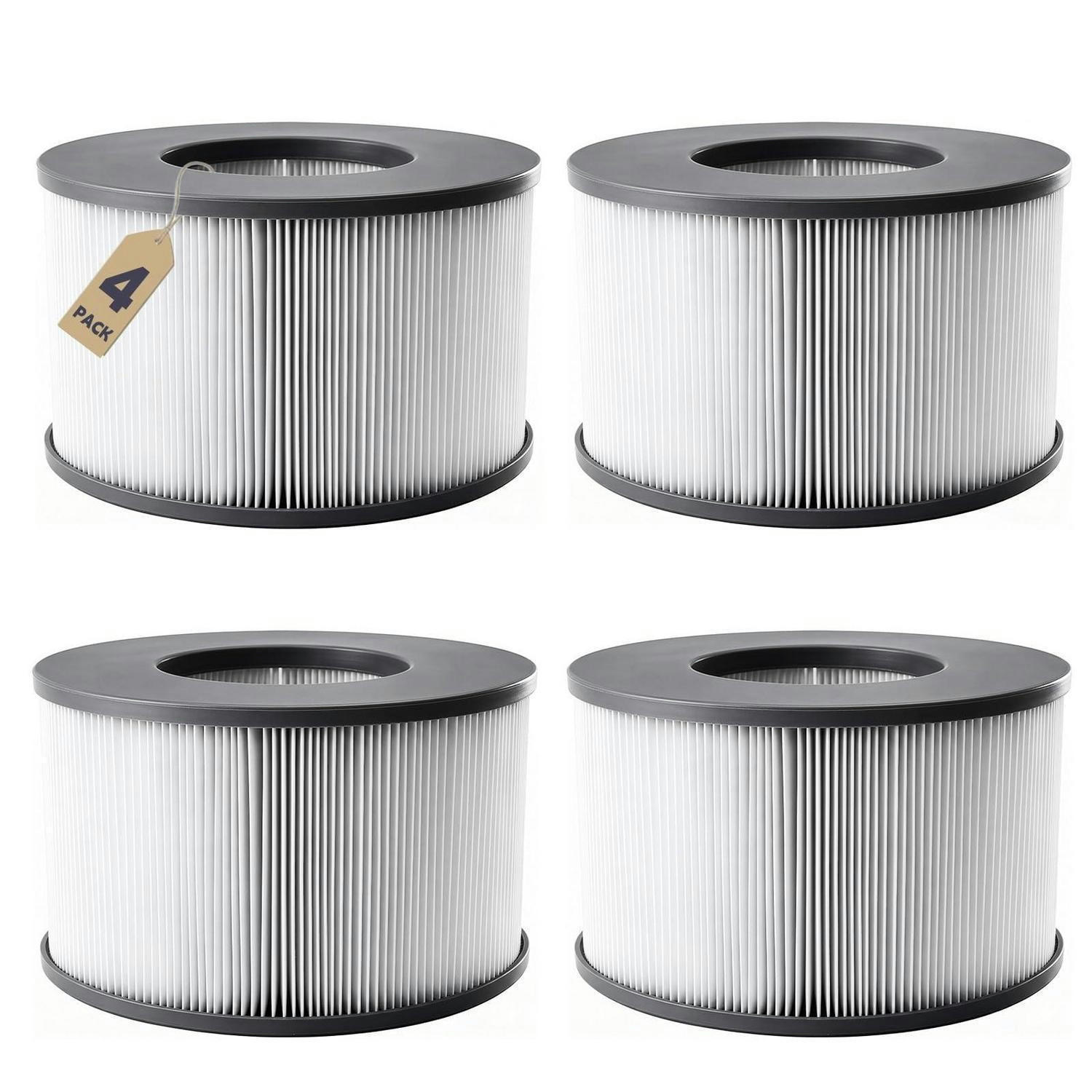 FILTERKARTUSCHE 4er Set für MSpa Whirlpools - Grün, Kunststoff (67/67/67cm)