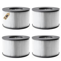 FILTERKARTUSCHE 4er Set für MSpa Whirlpools - Grün, Kunststoff (67/67/67cm)