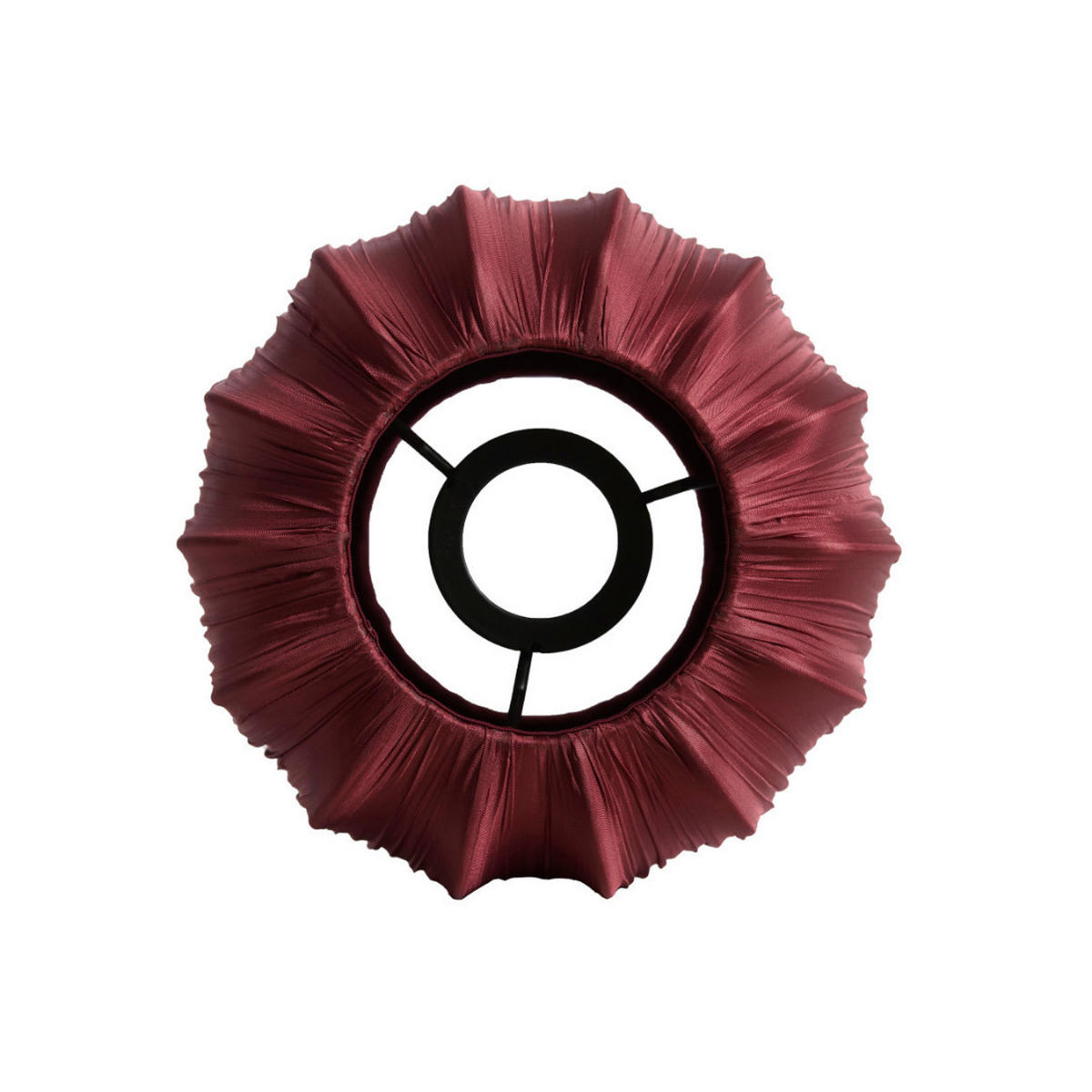 LAMPENSCHIRM Farol Rot 20/20/28 cm - Rot, Textil (20/20/28cm) - Light & Living