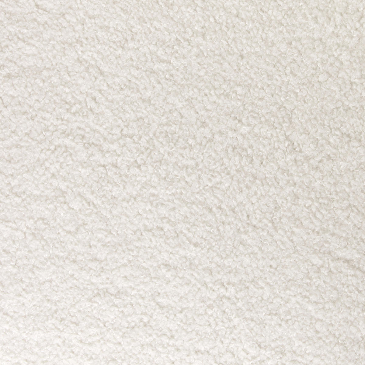 SESSEL Bouclé Cremeweiß Evje - Dunkelbraun/Weiß, Textil (65/81/57cm) - Beliani