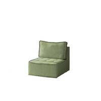 SESSEL Sande Xs In Alpine - Hellgrün, Holzwerkstoff/Textil (80/85/90cm) - Fun Möbel