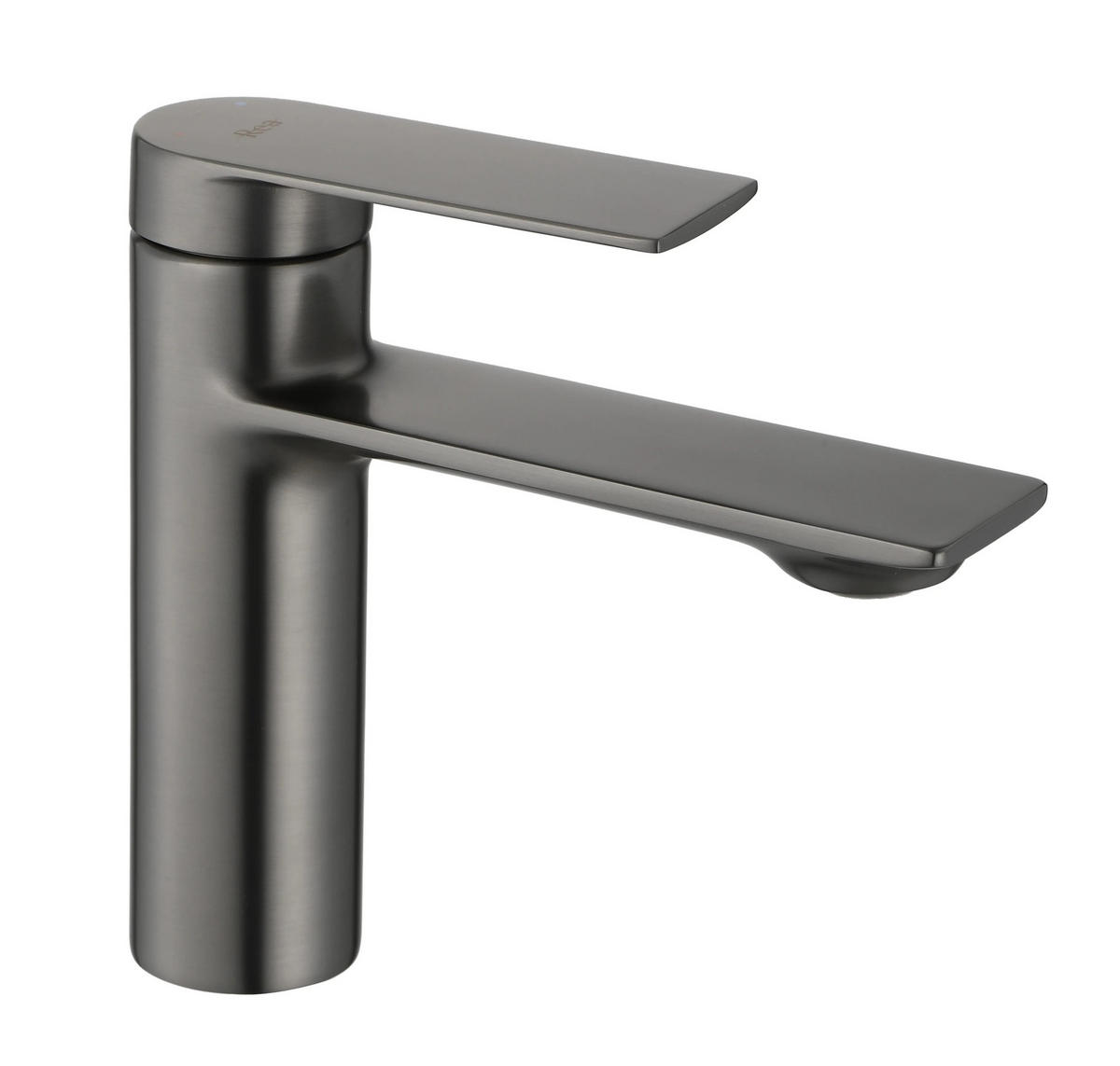 WASCHBECKENARMATUR Rea Storm Titanium Low - Titanfarben, Metall (4.2/15/15cm) - REA
