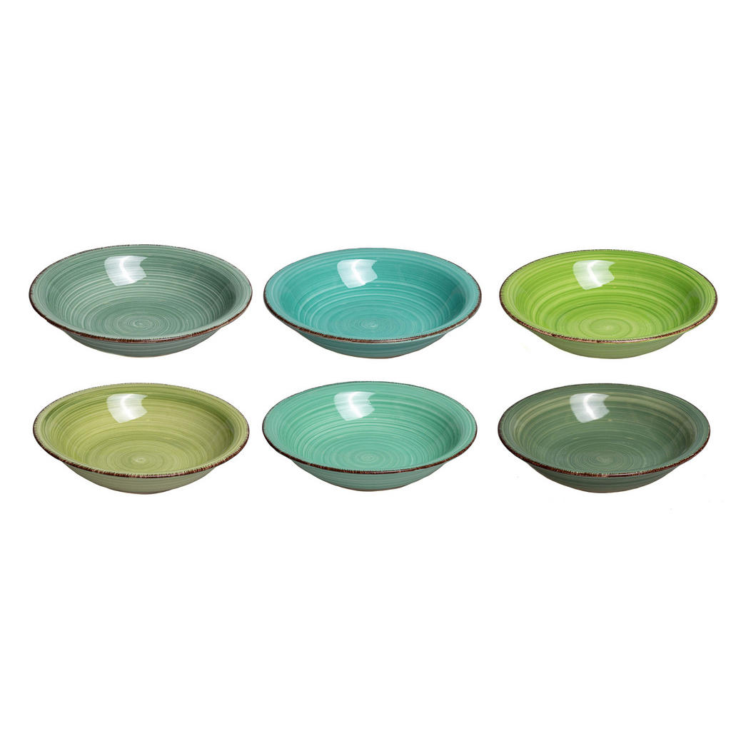 Thumbnail - Cookinglife Geschirrset, Grün, Keramik, 2x2x1 cm, Essen & Trinken, Geschirr, Geschirr-Sets