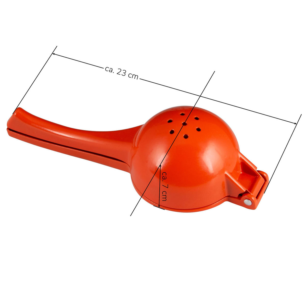 ORANGENPRESSE, orange, Metall - Orange, Metall (9cm) - bremermann