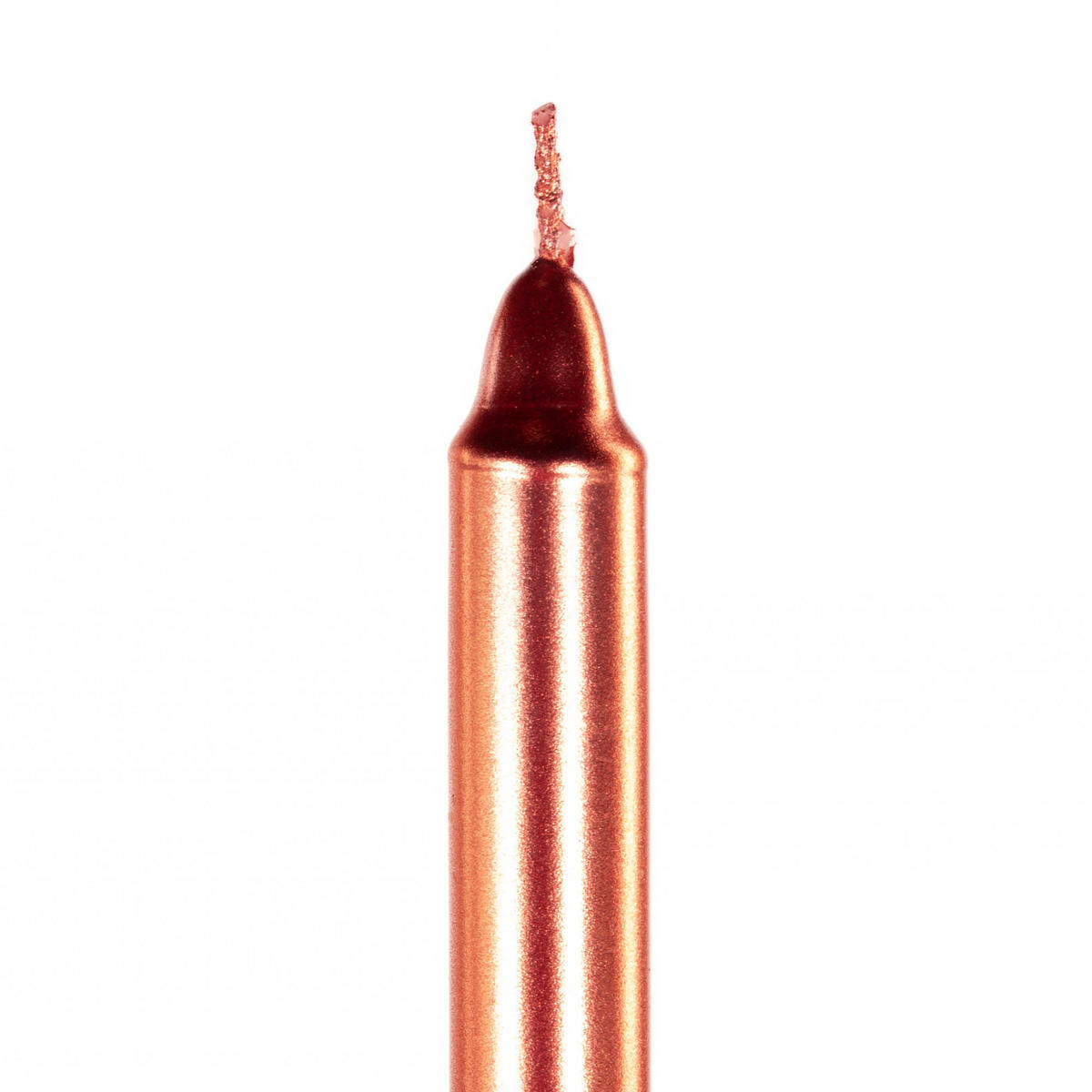 TISCHKERZEN Metall aus Paraffin 1,2/1,2/10 cm - Rot, Paraffin (1.2/10/1.2cm) - Home Styling Collection