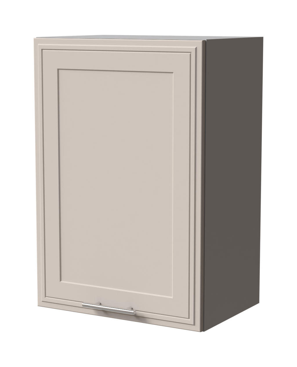 HÄNGESCHRANK Salo W2/50 Grau / Kaschmir Matt 50 / 32,5 / 72cm - Kaschmir/Grau, Holz/Holzwerkstoff (50/72/32.5cm) - Feldmann-Wohnen