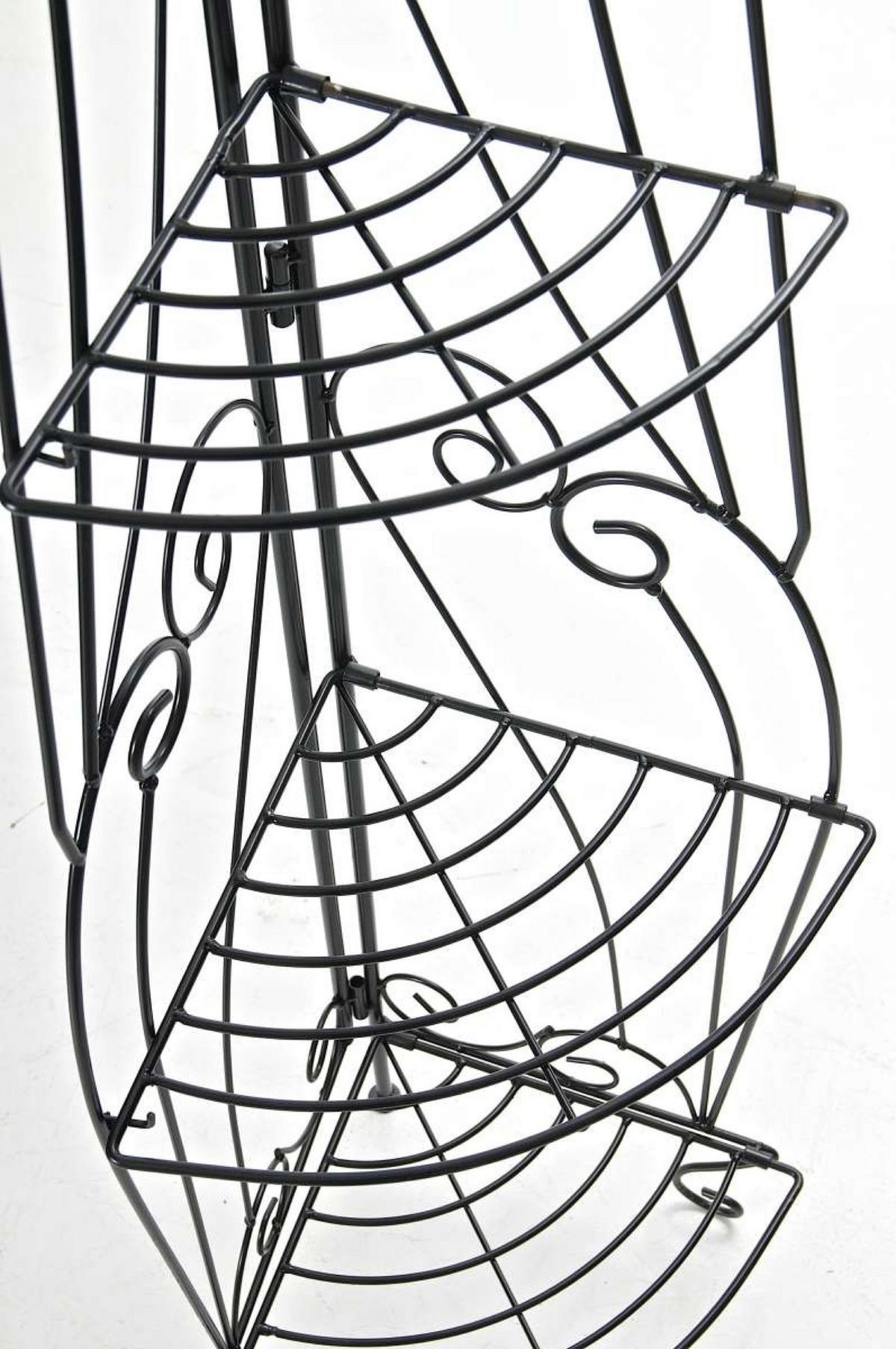 STANDREGAL Irmi schwarz - Schwarz, Metall (40/154/30cm) - TPFGarden