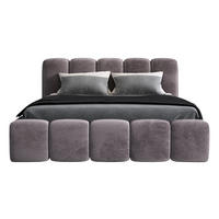 POLSTERBETT SONIC-OM 90 x 200 cm Grau - Grau, Textil (90/200cm) - A&J MöbelLand