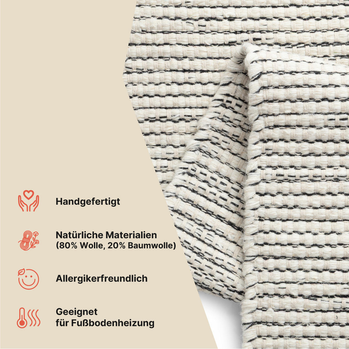 TEPPICH LONI Beige 200/300 cm - Beige, Textil (200/300cm) - Tapiso