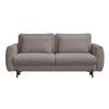 SOFA Rane Beige mit Schlaffunktion - Beige/Schwarz, Textil/Metall (236/90/102cm) - Selsey