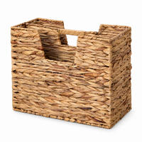 ZEITUNGSSTÄNDER Seegras - Braun, Naturmaterialien (39/33/20cm) - Homestyle4u