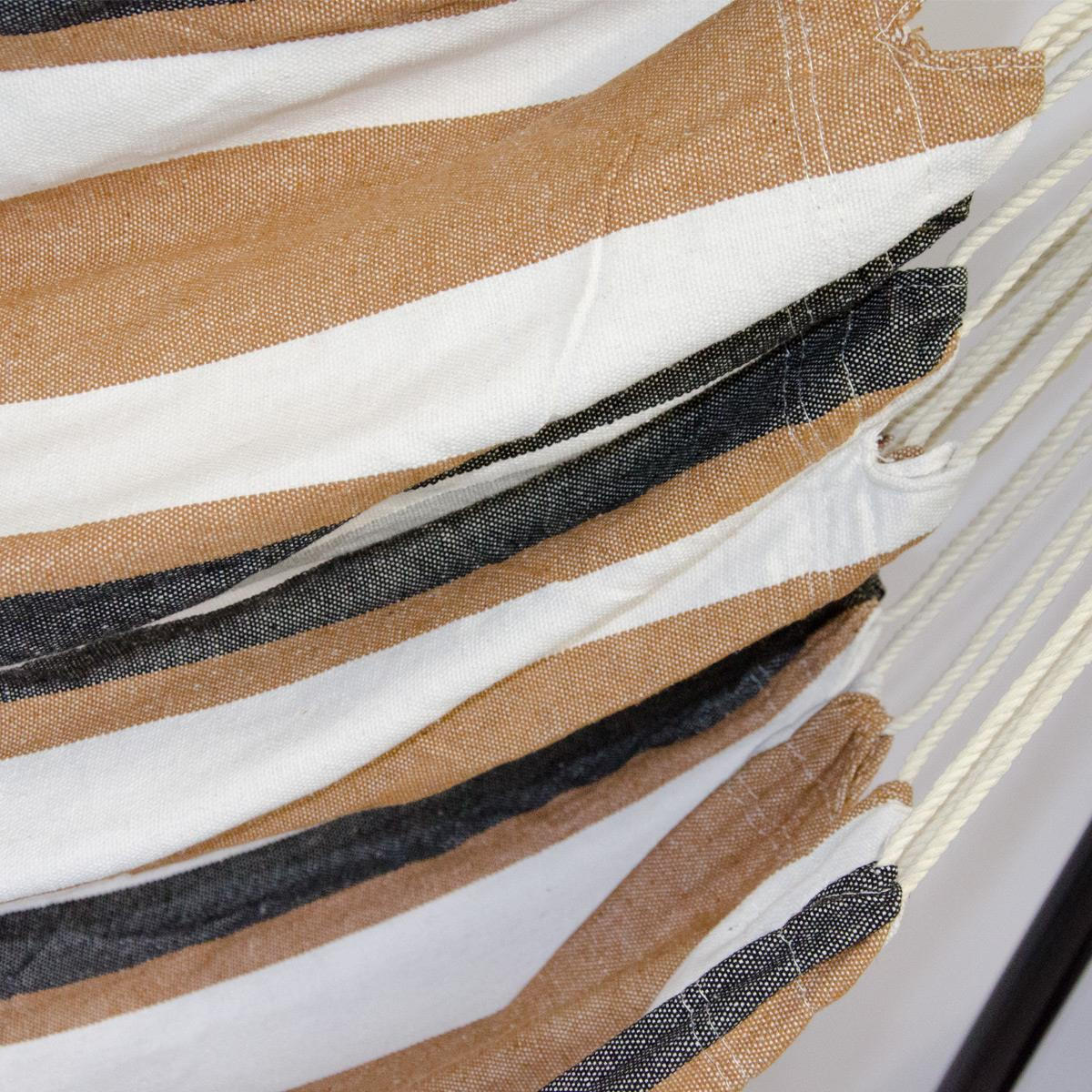 HÄNGESESSEL bis 150kg, 110/145cm, Braun - Braun, Textil (150/2.5/145cm) - Amanka