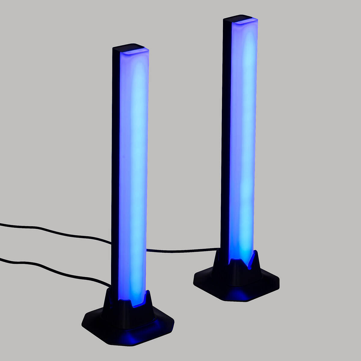 LED-STREIFEN Mehrfarbig 2er-Set - Schwarz, Kunststoff (9.1/32.5cm) - Atmosphera Createur d´interieur
