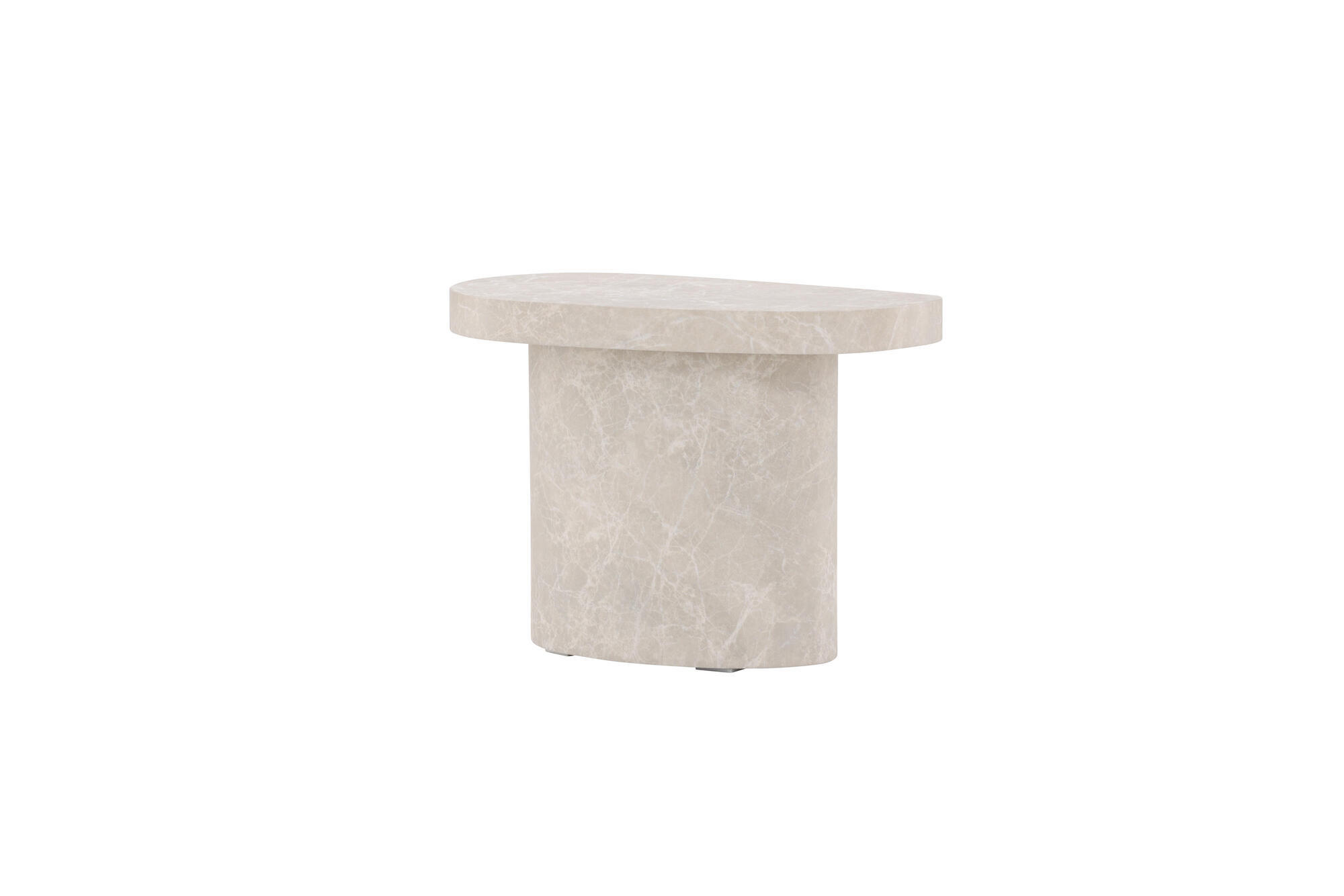 BEISTELLTISCH BASTAD Grau 30x50x35 cm - Grau, Holzwerkstoff (50/30/35cm) - FURNLUX