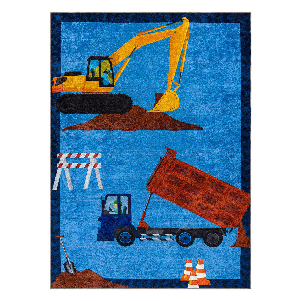 TEPPICH Junior 160/220 cm - Blau, Textil (160/220cm) - rugsX