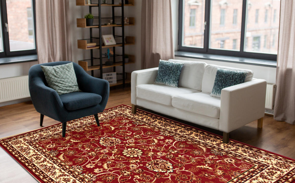 TEPPICH MORAD 140/200 cm - Rot, Textil (140/200cm) - rugsX