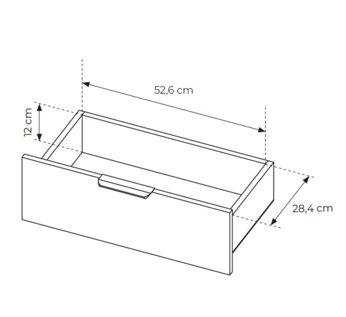 SIDEBOARD FARO, mit LED, Kommode mit 3 Schubladen - Eichefarben, Holzwerkstoff (154/83/40cm) - Bettso