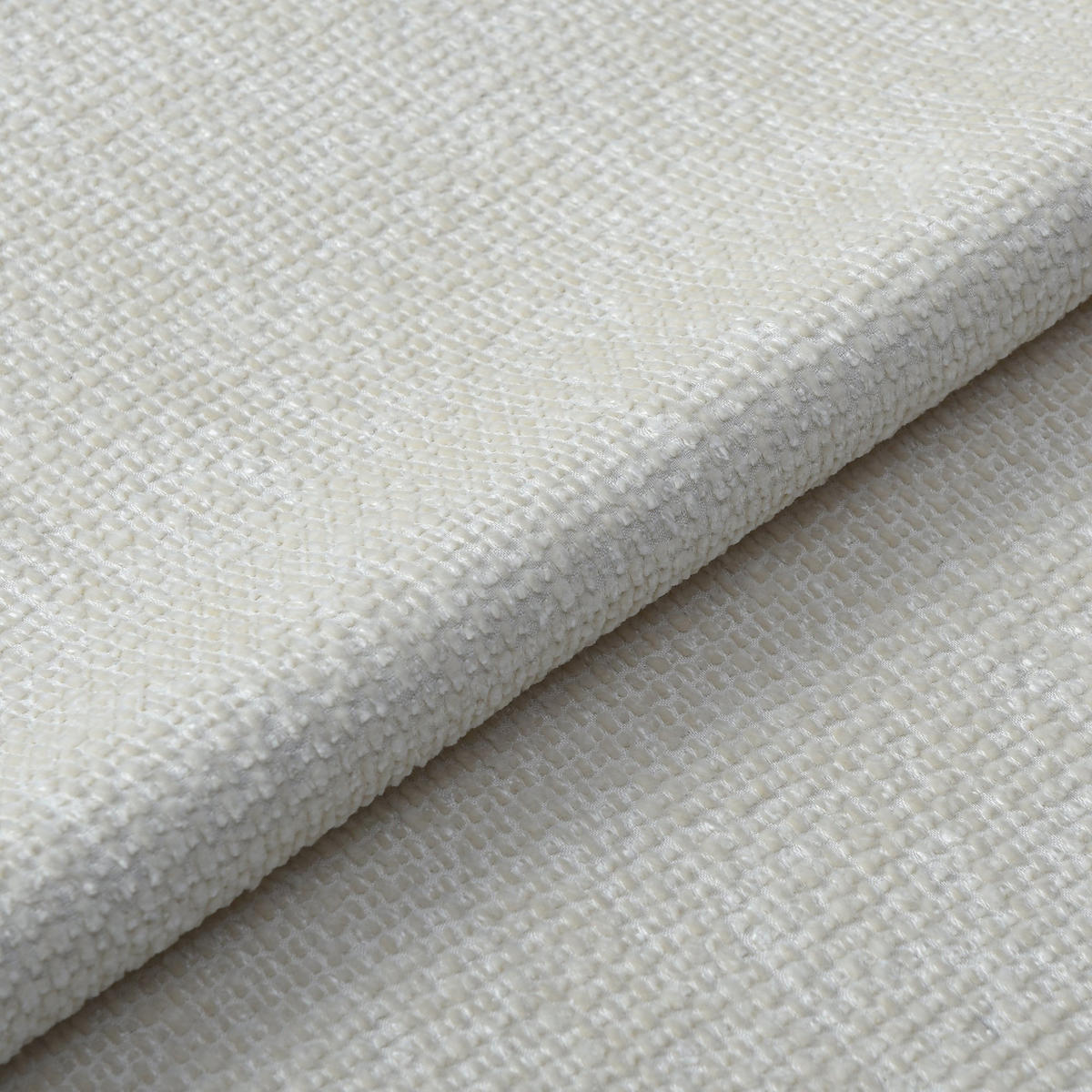SITZKISSEN Chenille-Samt Creme 82cm - Creme, Textil (82/45/60cm) - Sia Home