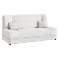 SCHLAFSOFA Jonas Premium - Weiß, Holz/Textil (195/86/87cm)