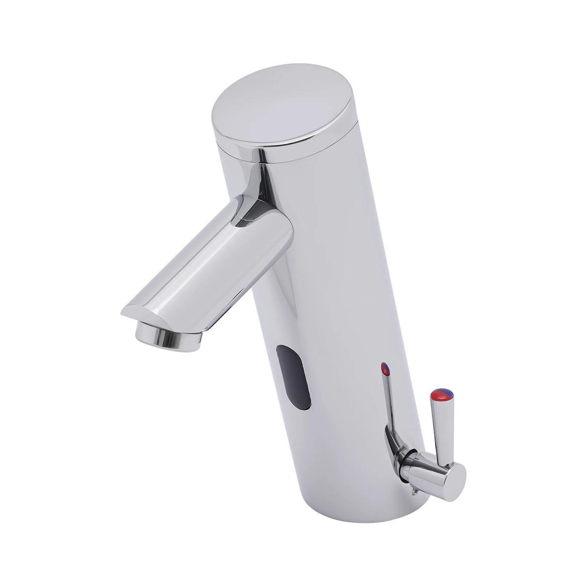 WASCHTISCHARMATUR Sensor berührungslos Badezimmerarmatur - Silberfarben, Metall (12.4/20/5.4cm) - Kaket