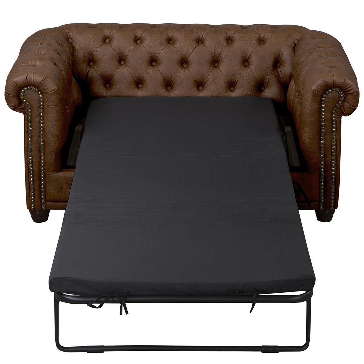 2-SITZER SOFA - Buchefarben/Braun, Kunststoff/Buchenholz (148/72/86cm) - home24